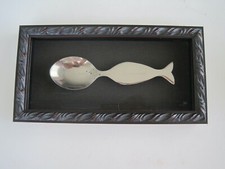 I Did The Arctic Fish Spoon Framed Hurtigruten 4.5" x 9"