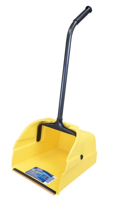 Quickie # 495 Upright Jumbo Debris Dust Pan Dustpan with Handle