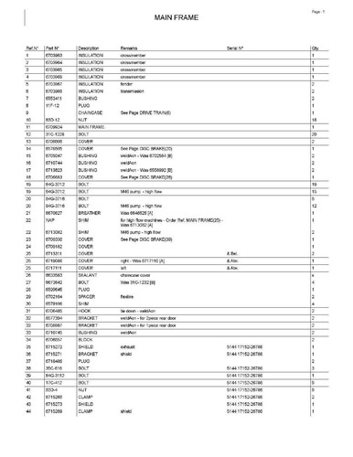 Bobcat 863 Skid Steer Loader Parts Manual List Book Diagrams 6724560 - Picture 6 of 6