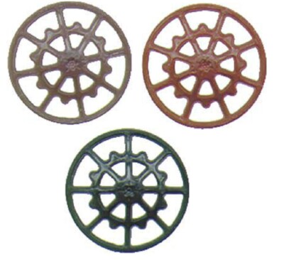 Kadee HO scale ~ Ajax Brake Wheel Detail Parts ~ #2020 - 2030 - 2040  ~ NEW