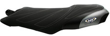 Hydro-Turf Seat Cover Sea-Doo XP XPL 97-04 Black Suede/Black CF/Silver CF Em