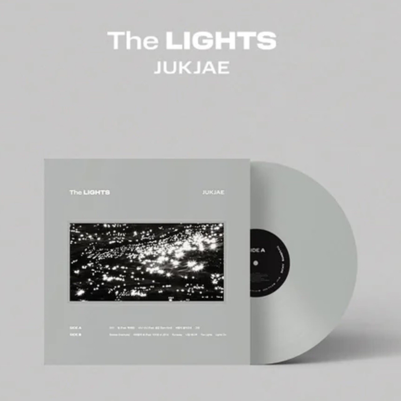 Jukjae 적재 KPOP LP The Lights 2nd Album LP Vinyl Limited Edition NEW