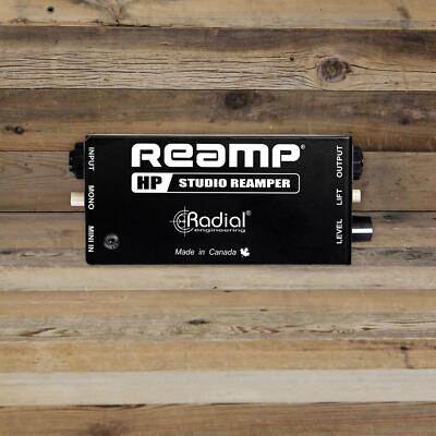 Open Box Radial Engineering Reamp HP Studio Reamper Headphone Output Re-Amp