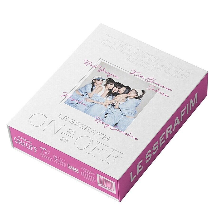 LE SSERAFIM [ON-OFF & 22-23] Film Photo Book+Digital Code