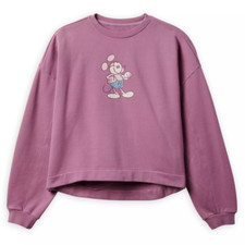 Disney Mickey Mouse Genuine Mousewear Pullover Sweatshirt for Women Plum Size XL