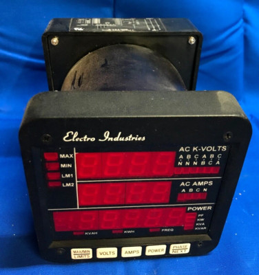 ELECTRO INDUSTRIES MODEL DMMS300 MEASUREMENTS GAUGE