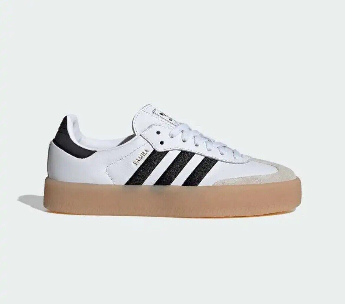 adidas ★ (W) Adidas Sambae White Black ★ Size 10 - adidas Sambae White Black Gum W for sale online | eBay