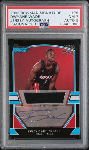 D.WADE  RC直筆サイン　#/1250 D.WADE RC直筆サイン#/1250