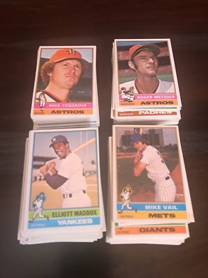 1976 TOPPS CARDS #331 thru #660 - PICK ANY - UPDATED 07/11/24