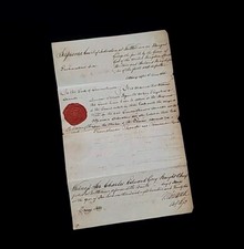 Royal Supreme Court Justice King George IV British India Royalty Signed Document