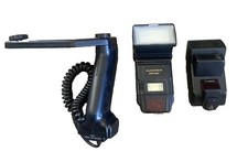 Quantaray QTB-7500A Shoe Mount Flash Dedicated Off Plus Other Flash Untested