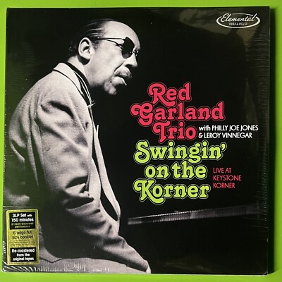 Red Garland Trio    Swingin' On The Korner: Live at Keystone Korner 3x LP Jazz x
