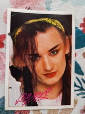 Boy George Bravo Autogrammkarte
