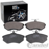 Eurobrake BremsbelÄGe Satz Vorderachse Passend FÜR Audi 80 A4 Cabriolet Coupe