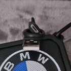 BMW Bluetooth Speaker w/ Carrying clip and cord. New Tested Works Great  — photo 4