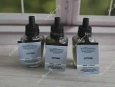 bath and body works autumn wallflowers home fragrance refill x3