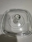 Corning Ware Pyrex Glass Lid P-7-C Casserole No Cracks Or Chips 7 Inches