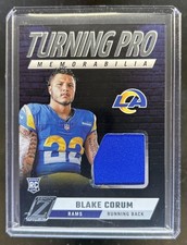 2024 Panini Zenith Blake Corum Turning Pro Memorabilia RC Jersey #TPM-BCM Rams