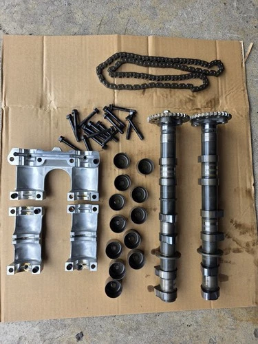 14-16 YAMAHA FZ09 CAMSHAFT  INTAKE EXHAUST KIT CAM SHAFT CHAIN RETAINER CAPS - product listing photo