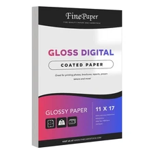 Gloss Digital C2S – Perfect for Color Laser Printing, Design Proposals, Flyer...