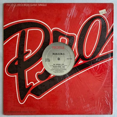 1986 - RUN-D.M.C. - MY ADIDAS / PETER PIPER - PROFILE RECORDS ORIGINAL PRESSING