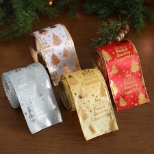 Weihnachtsband Geschenkverpackung Bastelbedarf kreative Dekoration