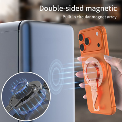 Desktop Magnet Handyhalter mit für Multifunktionshaken Zinklegierung