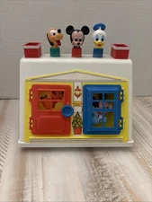 Disney Babies 1984 Activity Play Center. Baby Toddler Toy Interactive. Mickey
