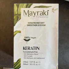 Mayraki Professional Keratin Instant Smoother System Purifying Shampoo + Keratin