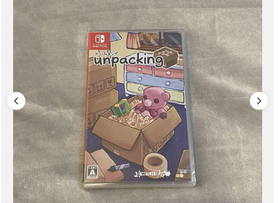 Unpacking Nintendo Switch Video Games Japan Multi-Language used