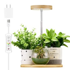 Indoor Plant Grow Light, Adjustable LED with Timer for Optimal Growth