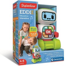 Clementoni Sapientino Eddie Robot Educativo Interattivo