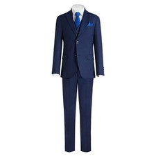 Boy Suit Slim Fit 5 Pieces Kids Suit Boy Wedding Suit Communion Ring Bearer f...