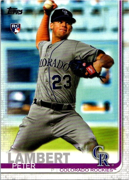 2019 Topps Update #US73 Peter Lambert