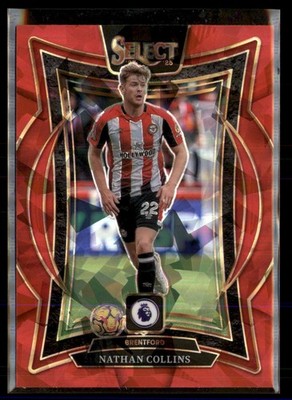 2024-25 Panini Select Premier League #3 Nathan Collins Red Ice soc2