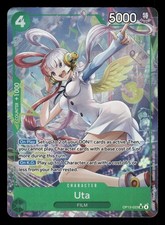 Uta (Alternate Art) OP13-023 Super Rare Carrying On His Will One Piece Foil NM