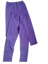 2 Hanes EcoSmart Girls Open Bottom Leg Sweatpants Youth Soft Elastic waist 14-16