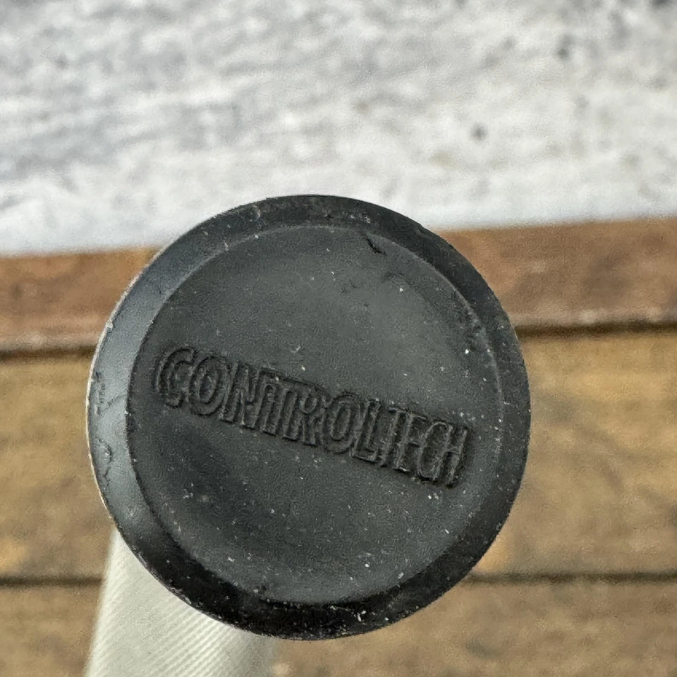 Vintage ControlTech Control Stix 90s MTB Handlebar Bar Ends Silver L-Bend Pair - Image 4 of 4