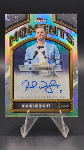 2026 Topps Finest David Wright Base (RAW)