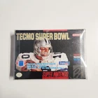 SNES Tecmo Super Bowl (Super Nintendo, 1993) GOOD COND - NEW, SEALED