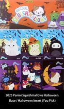 2025 Panini Squishmallows Halloween Base / Halloween Insert Singles (You Pick)