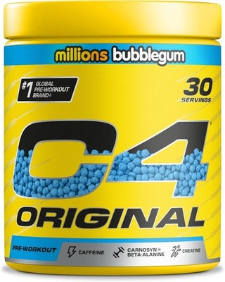 Cellucor C4 Original Pre-Workout 198 g - Millionen Kaugummi Geschmack (30 Portionen