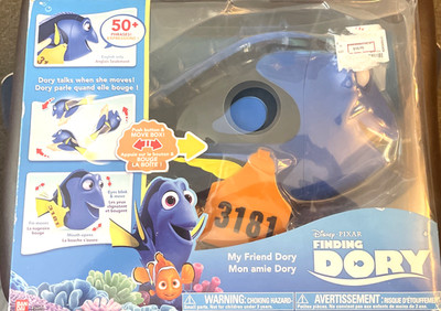 2016 Disney Pixar Finding Nemo My Friend Dory Talking Moving Toy Bandai *New