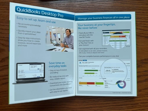 INTUIT QUICKBOOKS 台式机专业 2016 适用于 WINDOWS 完整零售盒 =终身许可证 = - 第 6 张/共 9 张