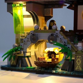 LED light Kit for LEGO 70620 Ninjago City Building Block Lighting