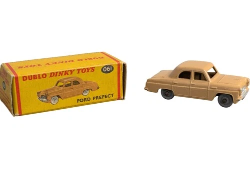 Dublo Dinky Toys Ford Prefect Diecast Model Car Vintage