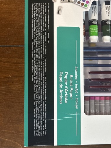 Royal & Langnickel Essentials 171pc Mixed Media Art Set, Beginner to Advance NEW - Picture 9 of 11