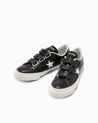 CONVERSE ONE STAR J V-3 35200390 Schwarz/Weiß Herren Gr.