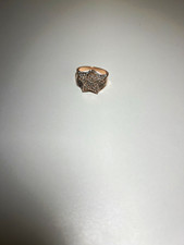 Rose Gold Star Pavé White Cubic Zirconia Coc...