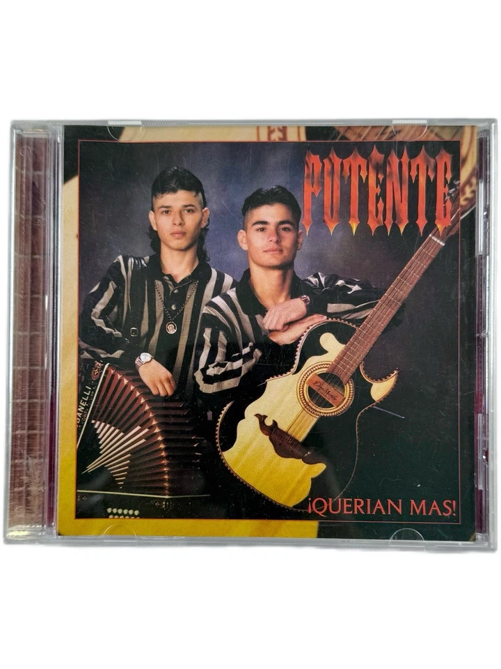 Potente – ¡Querían Más! CD 1996 Freddie Records Tejano Ranchera Cumbia Foto 2 de 4